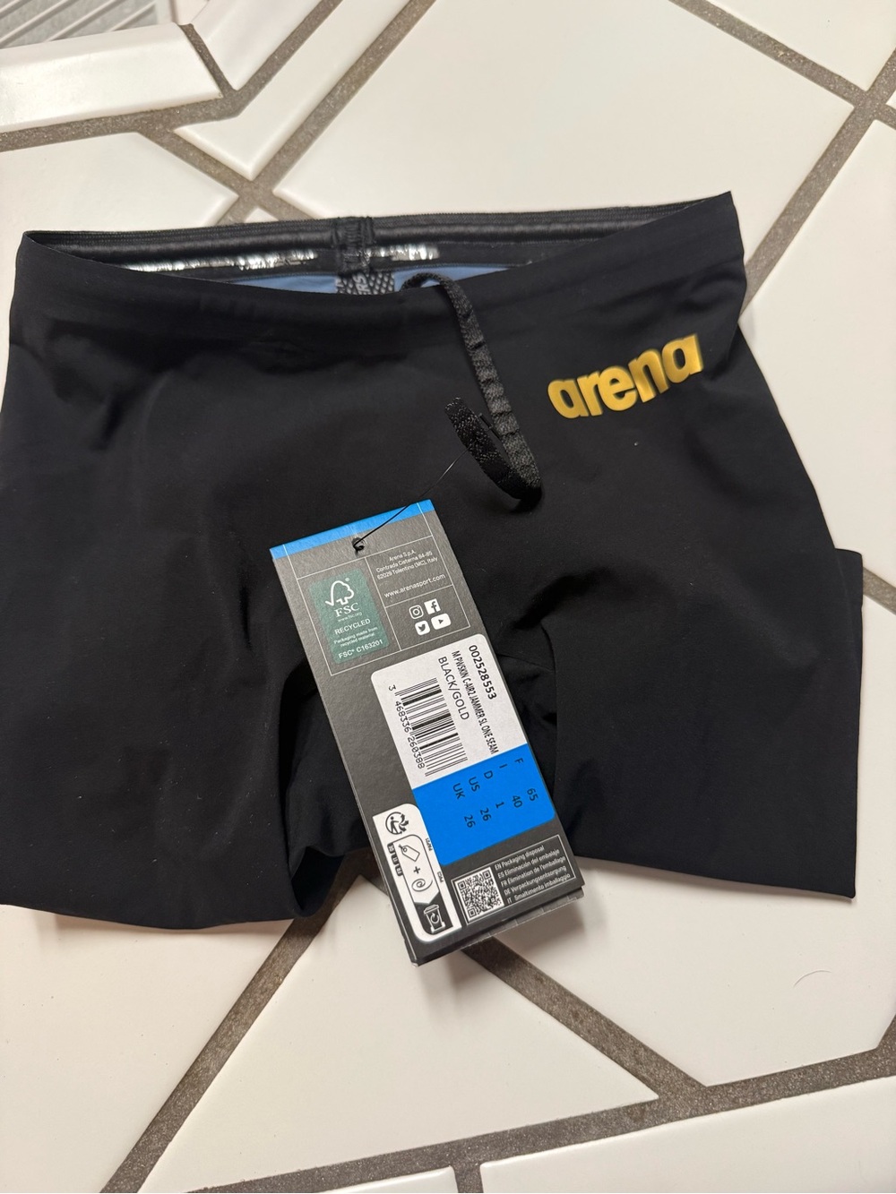 ARENA Men's Powerskin Carbon Air2 Jammer Racing Suit - Picture 5 of 5